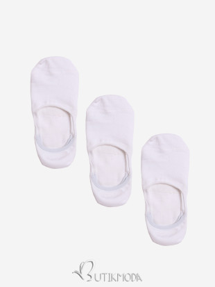 White ballerina socks - three-pack