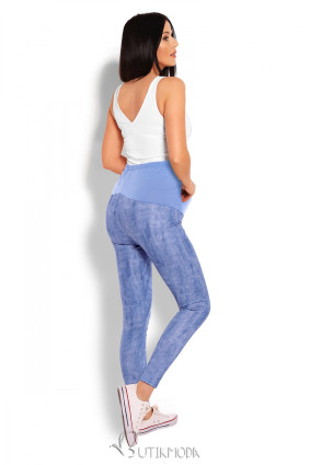 Maternity Leggings Model 1684 Blue