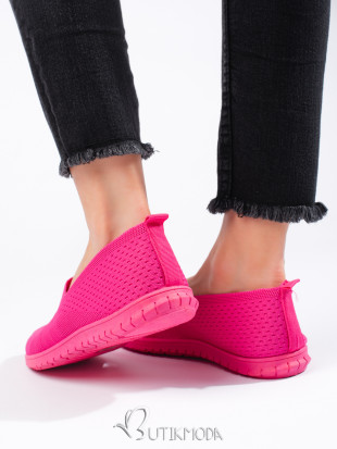 Pink Sport Slip-On Sneakers