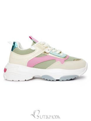 Women's Sporty Sneakers with Thick Sole