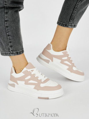 Pink Women's Platform Sneakers