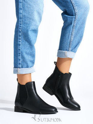 Classic Black Ankle Boots