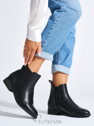 Classic Black Ankle Boots