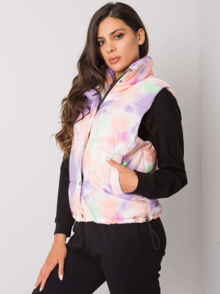Orange-Purple Sleeveless Vest