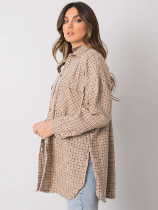 Beige Long Sleeve Shirt