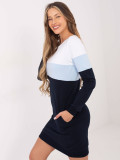 Granite Blue Dress by RUE PARIS