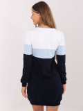 Granite Blue Dress by RUE PARIS