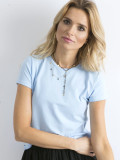 Light Blue T-Shirt Peachy