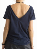 Navy Blue T-Shirt Fire