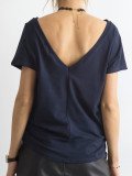 Navy Blue T-Shirt Fire