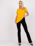 Dark Yellow Women's T-Shirt Fire