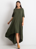 Khaki Oversize Dress