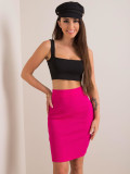 Fuchsia Pencil Skirt RUE PARIS