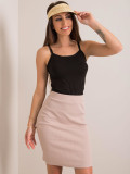 Beige Pencil Skirt RUE PARIS