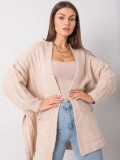 Beige RUE PARIS Cardigan