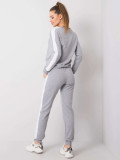RUE PARIS Women's Gray Melange Tracksuit