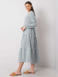 Mint Green Flared Dress RUE PARIS