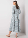 Mint Green Flared Dress RUE PARIS