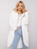 White Long Hoodie from RUE PARIS