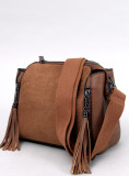Women's bag with tassels beige