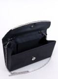 Black leaf social bag