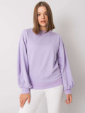 Purple Sweatshirt with Back Cutout