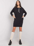Simple Black Dress with Long Sleeves