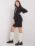 Simple Black Dress with Long Sleeves