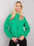 Stylish Green Zip-Up Hoodie
