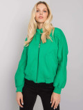 Stylish Green Zip-Up Hoodie