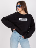 Stylish Black Long Sleeve Pullover