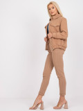 Stylish Transitional Jacket in Camel Color