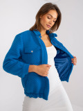 Stylish Transitional Jacket in Dark Blue