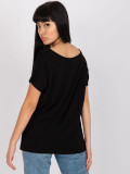 Elegant Black Lace T-Shirt