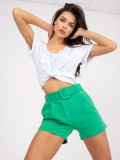 Elegant Green Shorts