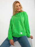 Green Hoodie with Patch