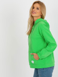 Green Hoodie with Patch