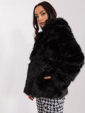 Black Transitional Fur Jacket
