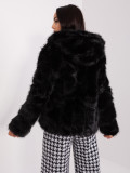 Black Transitional Fur Jacket