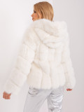 Ecru Transitional Jacket from Eco Fur