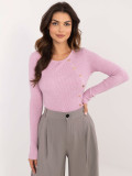 Stylish Sweater in Light Purple