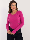 Elegant Fuchsia Sweater