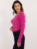 Elegant Fuchsia Sweater