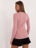 Elegant Pink Sweater