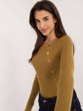Elegant Olive Sweater