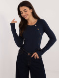 Elegant Blue Sweater