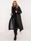 Long Black Coat with Lining