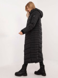 Long Black Coat with Lining