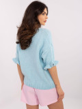 Stylish Light Blue Sweater