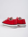 Classic lacing children's sneakers red